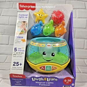 Fisher-Price Laugh & Learn Magical Lights Fishbowl – Interactive Baby Toy
